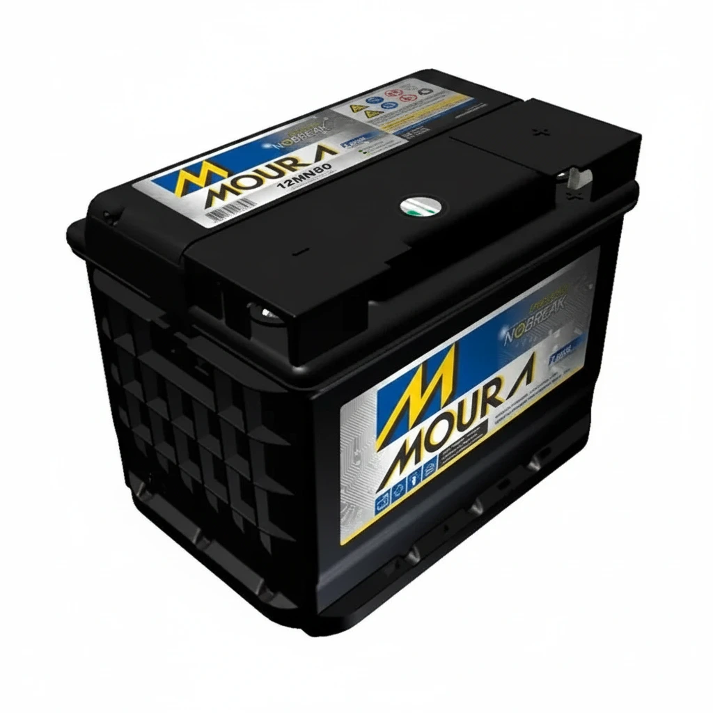 Bateria de Carro Moura 80Ah 12V Polo Positivo - 80RD