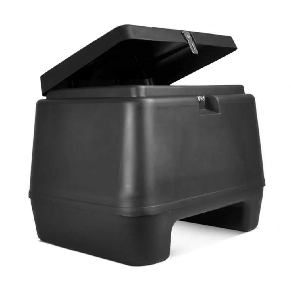 Bau Plastico Injetado 80L , Pro Tork , Preto