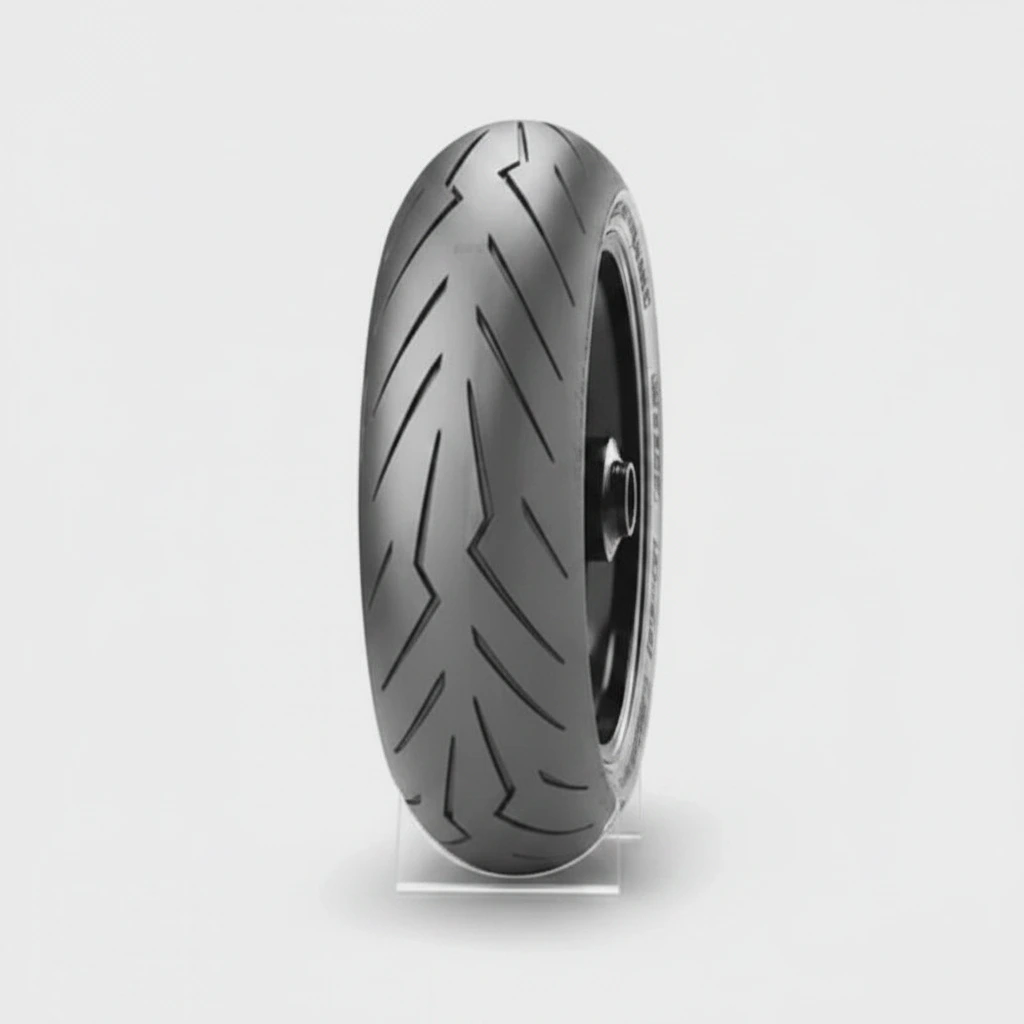 Pneu Traseiro Para Moto Pirelli Aro 14 100/90-14M/C 57P Diablo Rosso Scooter
