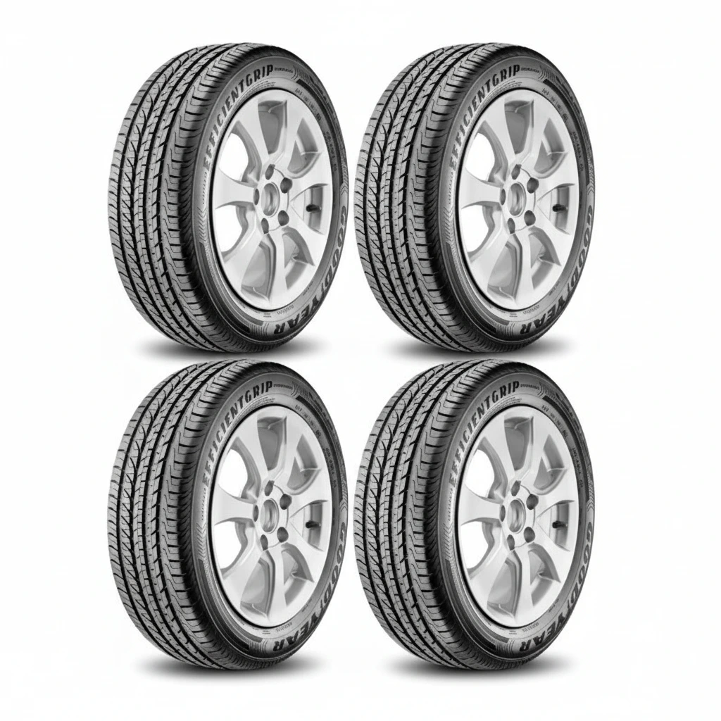 Kit 4 Pneus Aro 15 Goodyear 205/60R15 Efficientgrip Performance 91H